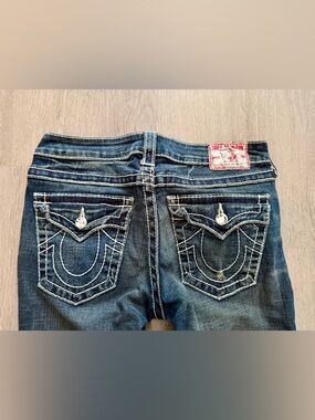 🤩🩵Y2K True Religion Disco Becky sz 27 women’s 🩵🤩